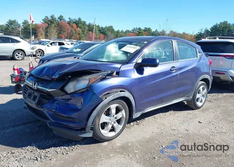 2016 Honda Hr-V Lx z USA, uszkodzony, nr VIN 3CZRU6H34GM707147